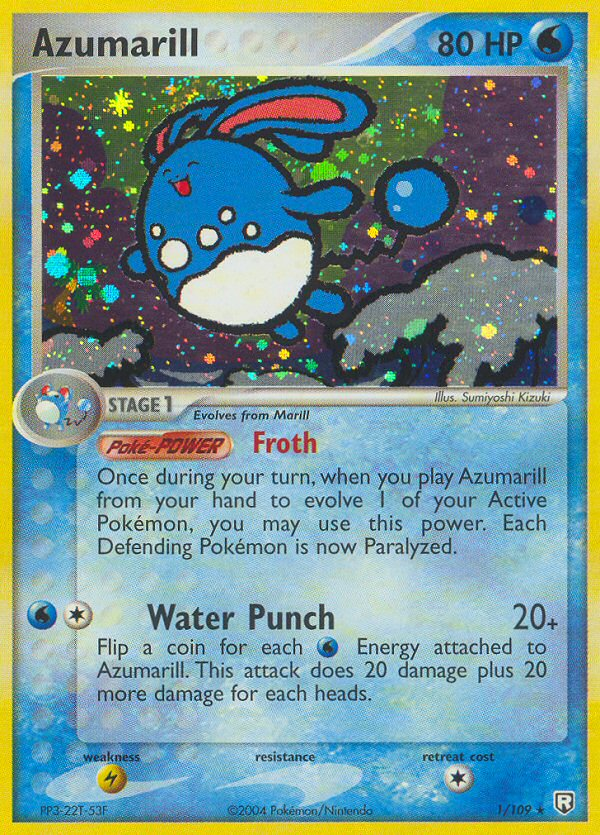 Azumarill (1/109) [EX: Team Rocket Returns] | Nerdhalla Games