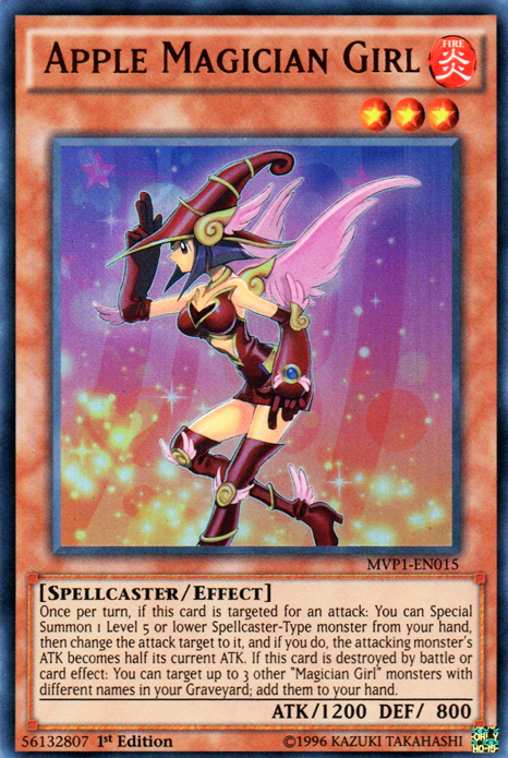 Apple Magician Girl [MVP1-EN015] Ultra Rare | Nerdhalla Games