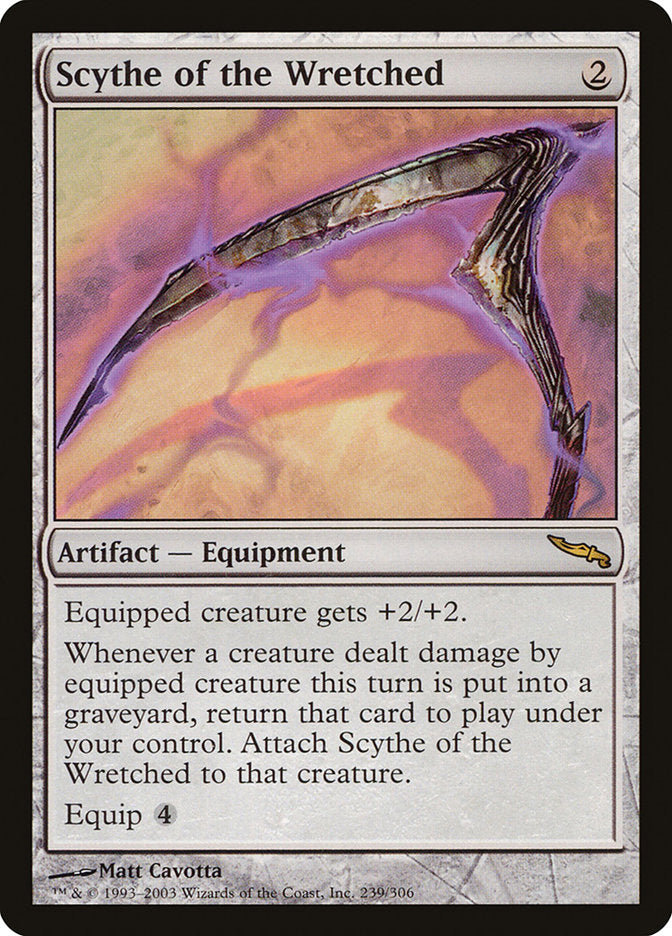 Scythe of the Wretched [Mirrodin] | Nerdhalla Games