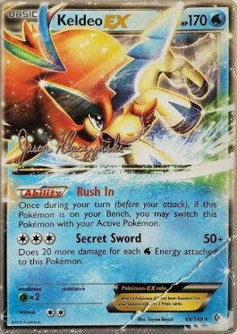 Keldeo EX (49/149) (Darkrai Deck - Jason Klaczynski) [World Championships 2013] | Nerdhalla Games