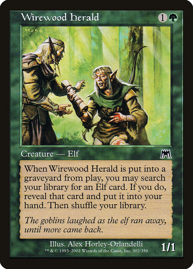 Wirewood Herald [Onslaught] | Nerdhalla Games