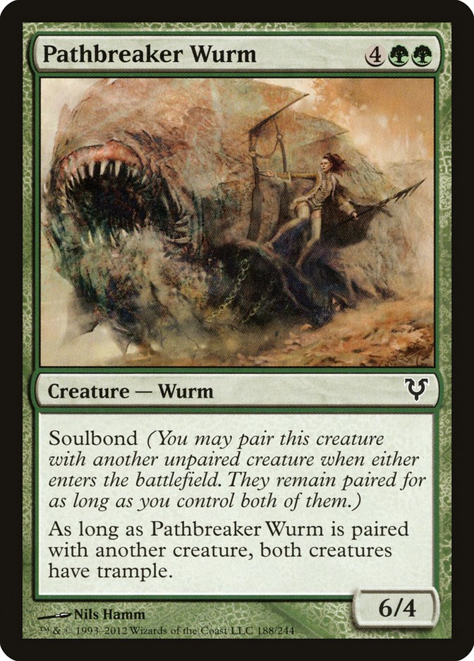 Pathbreaker Wurm [Avacyn Restored] | Nerdhalla Games