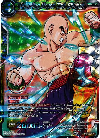 Unending Moves Tien Shinhan [TB2-055] | Nerdhalla Games