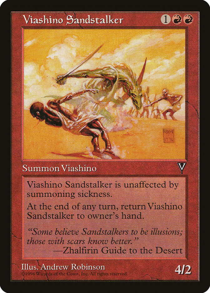 Viashino Sandstalker [Visions] | Nerdhalla Games