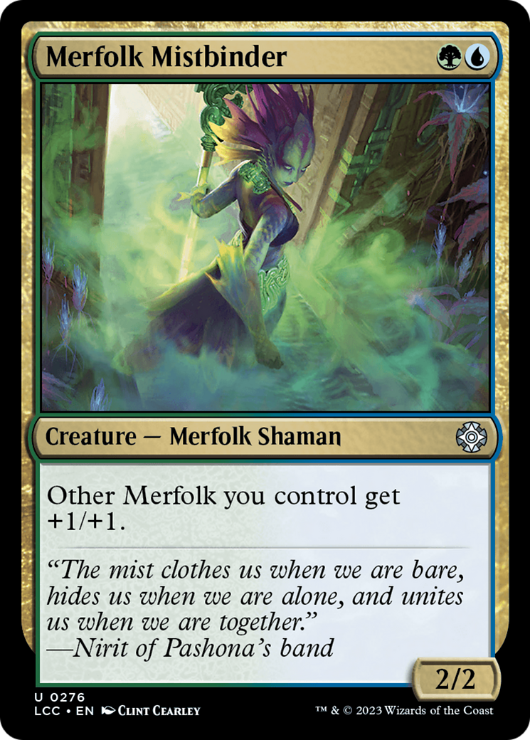 Merfolk Mistbinder [The Lost Caverns of Ixalan Commander] | Nerdhalla Games