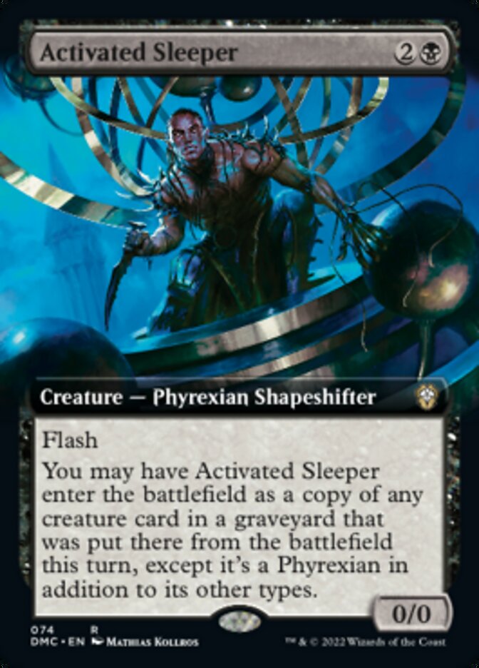 Activated Sleeper (Extended Art) [Dominaria United Commander] | Nerdhalla Games