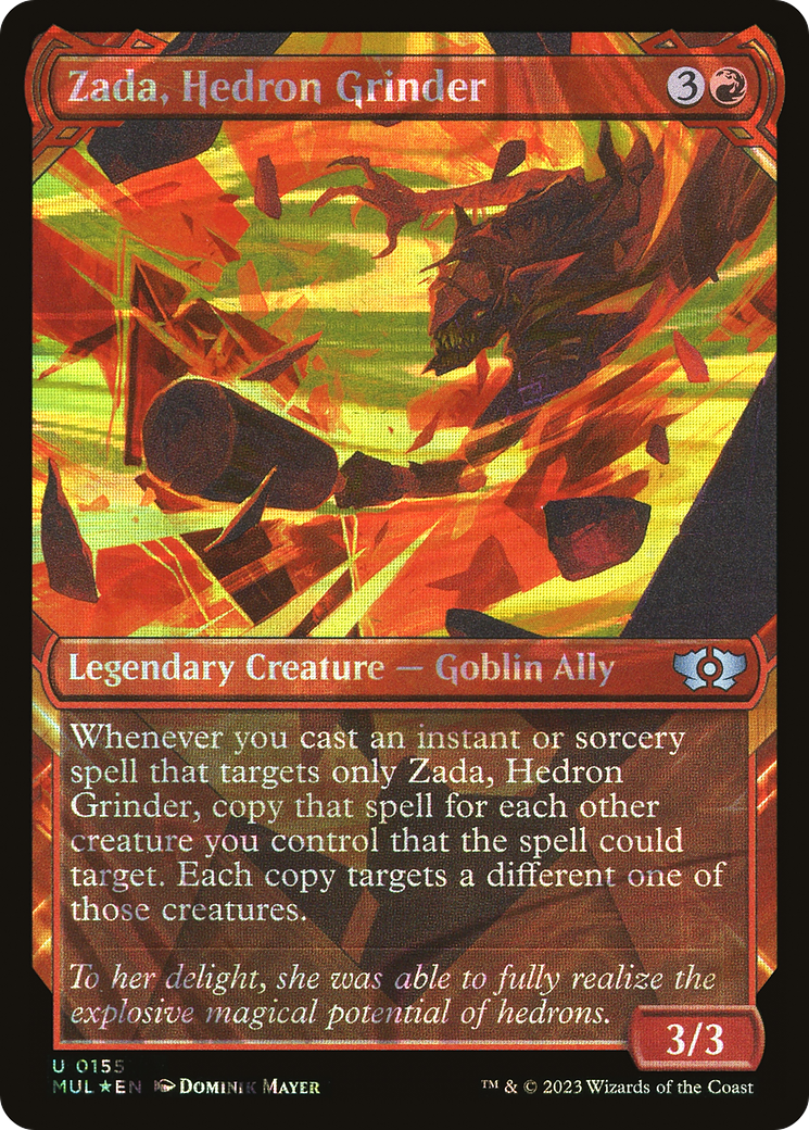 Zada, Hedron Grinder (Halo Foil) [Multiverse Legends] | Nerdhalla Games