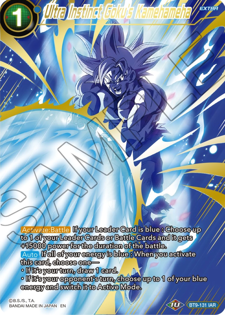 Ultra Instinct Goku's Kamehameha (BT9-131) [Theme Selection: History of Son Goku] | Nerdhalla Games