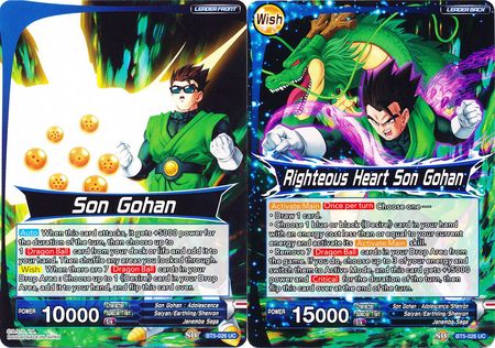 Son Gohan // Righteous Heart Son Gohan (BT5-026) [Miraculous Revival] | Nerdhalla Games