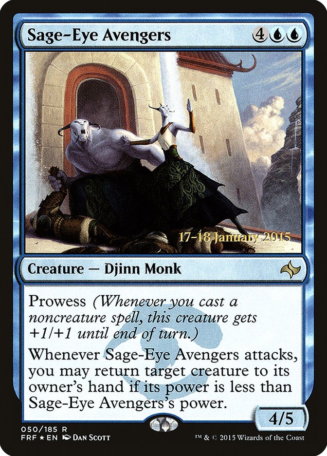 Sage-Eye Avengers  [Fate Reforged Prerelease Promos] | Nerdhalla Games