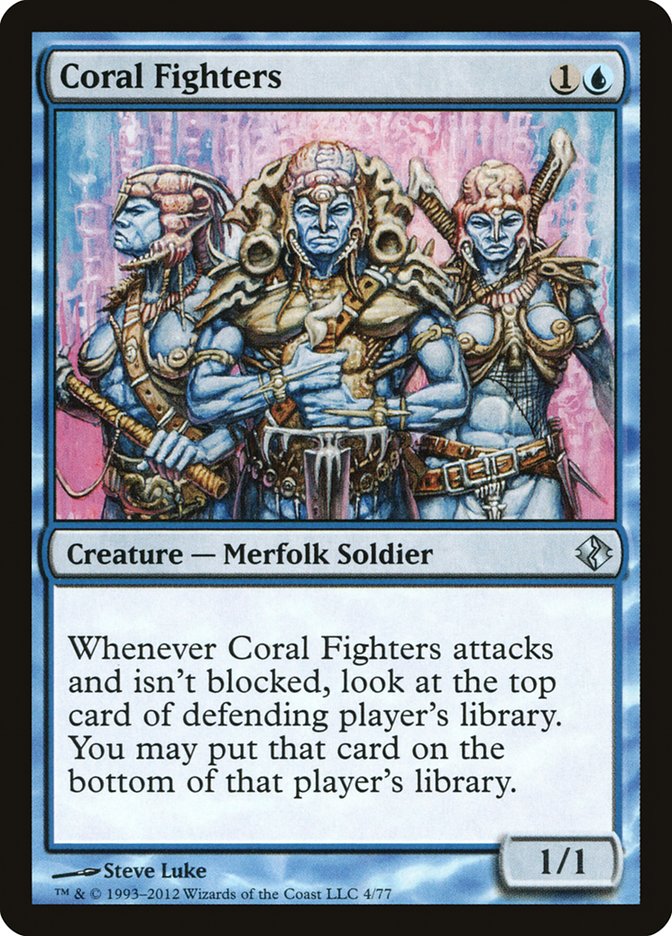 Coral Fighters [Duel Decks: Venser vs. Koth] | Nerdhalla Games