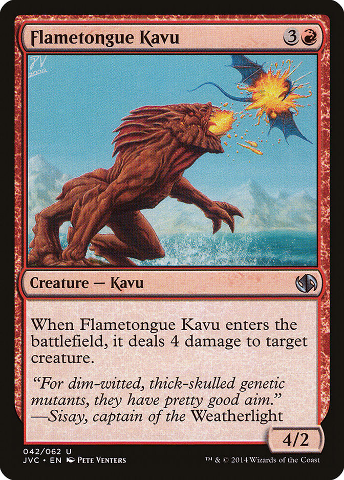 Flametongue Kavu [Duel Decks Anthology] | Nerdhalla Games