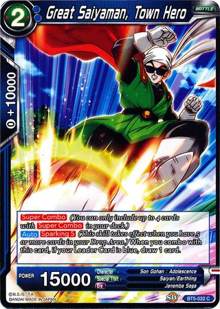 Great Saiyaman, Town Hero (BT5-032) [Miraculous Revival] | Nerdhalla Games