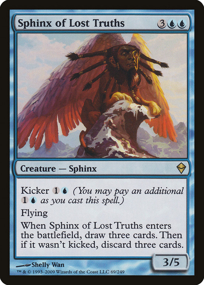 Sphinx of Lost Truths [Zendikar] | Nerdhalla Games