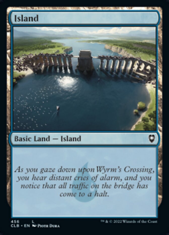 Island (456) [Commander Legends: Battle for Baldur's Gate] | Nerdhalla Games