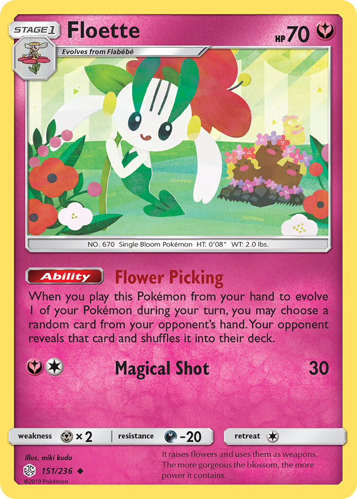 Floette (151/236) [Sun & Moon: Cosmic Eclipse] | Nerdhalla Games