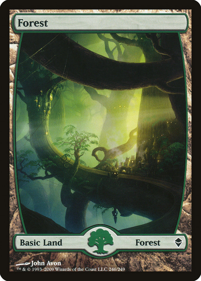 Forest (246) [Zendikar] | Nerdhalla Games