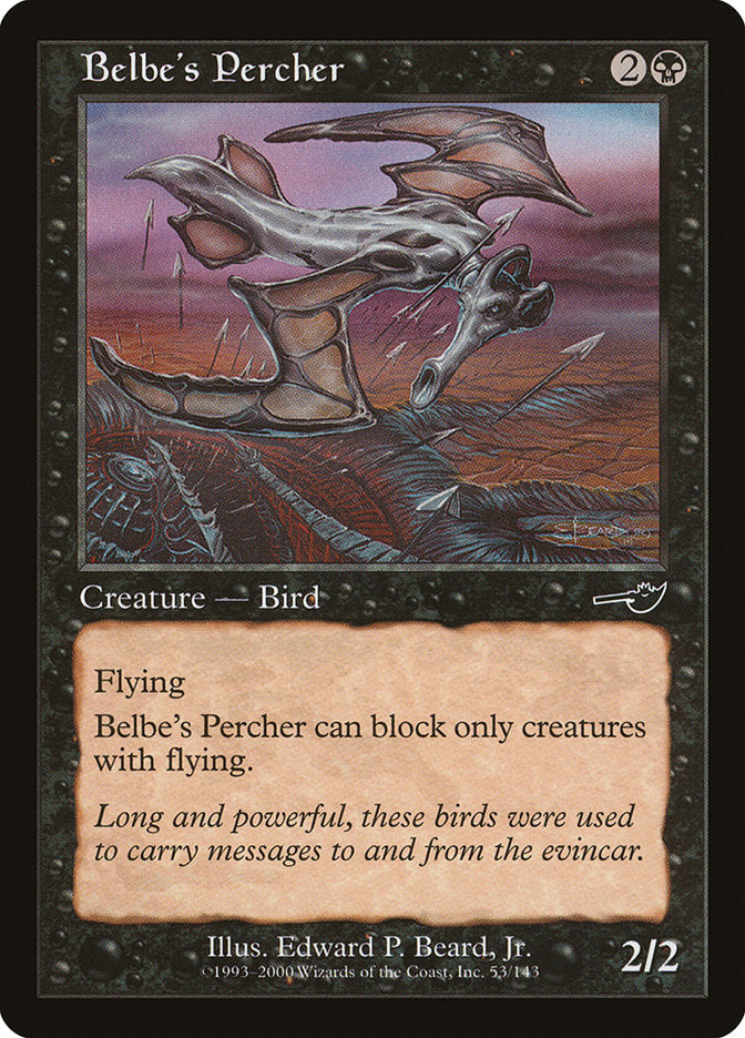 Belbe's Percher [Nemesis] | Nerdhalla Games