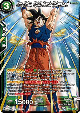 Son Goku, Spirit Bomb Unleashed (BT14-071) [Cross Spirits] | Nerdhalla Games