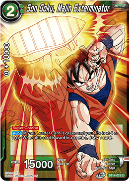 Son Goku, Majin Exterminator (BT14-072) [Cross Spirits] | Nerdhalla Games