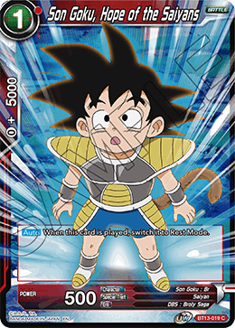 Son Goku, Hope of the Saiyans (Common) [BT13-019] | Nerdhalla Games