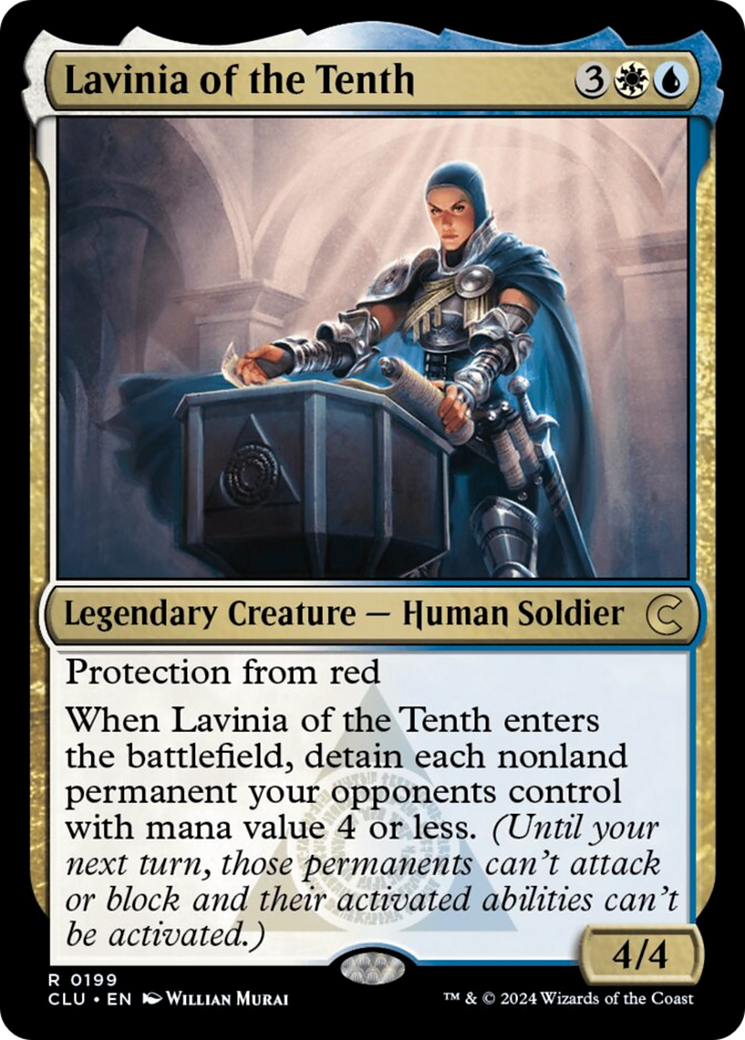 Lavinia of the Tenth [Ravnica: Clue Edition] | Nerdhalla Games