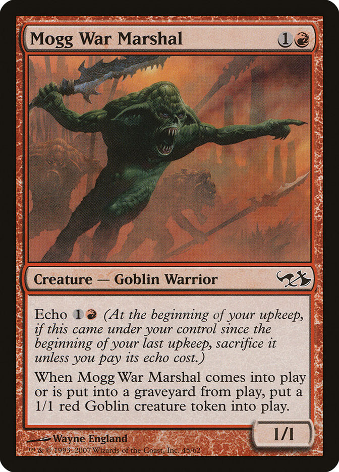 Mogg War Marshal [Duel Decks: Elves vs. Goblins] | Nerdhalla Games