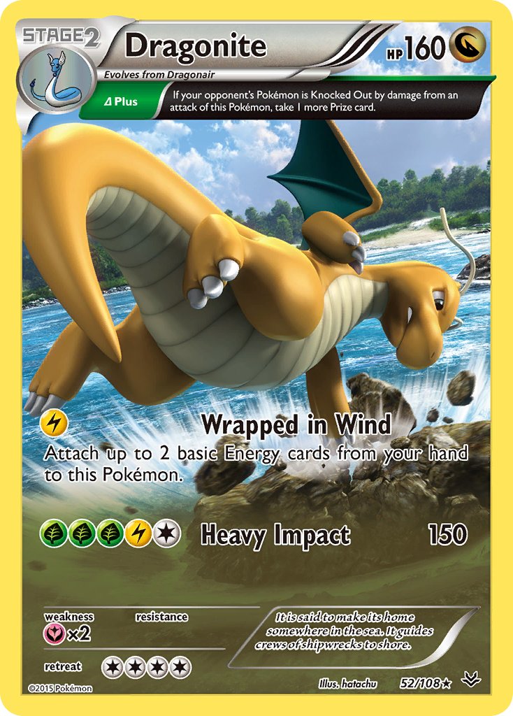 Dragonite (52/108) (Theme Deck Exclusive) [XY: Roaring Skies] | Nerdhalla Games