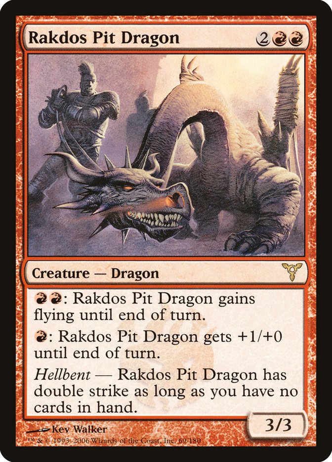 Rakdos Pit Dragon [Dissension] | Nerdhalla Games