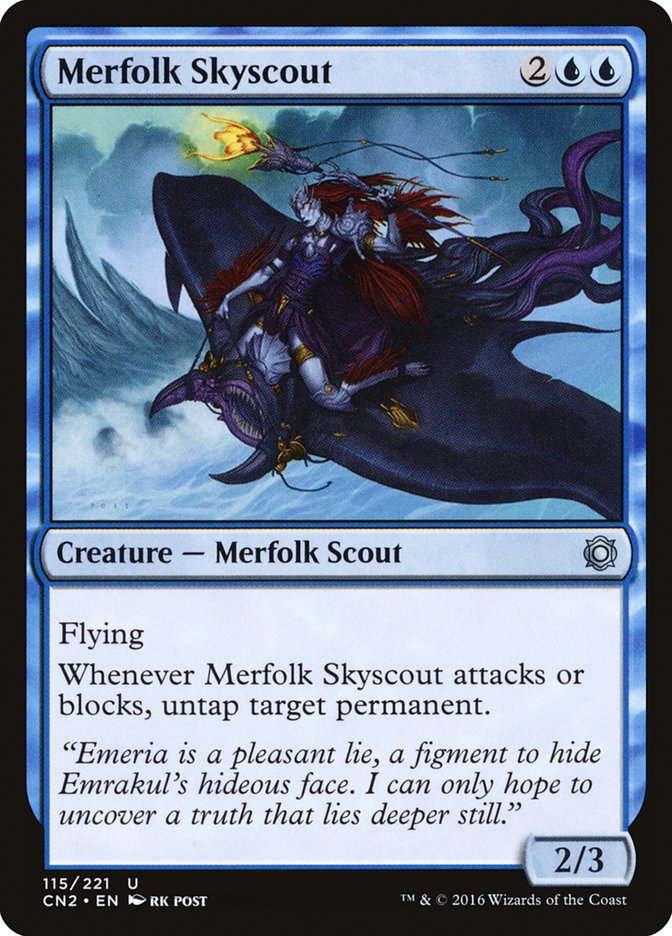 Merfolk Skyscout [Conspiracy: Take the Crown] | Nerdhalla Games