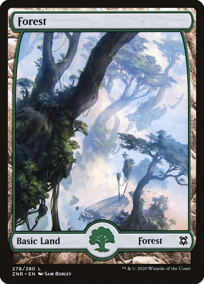 Forest (278) [Zendikar Rising] | Nerdhalla Games