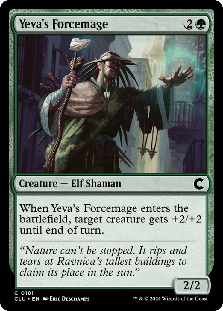 Yeva's Forcemage [Ravnica: Clue Edition] | Nerdhalla Games