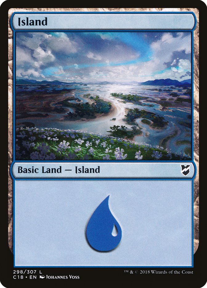 Island (298) [Commander 2018] | Nerdhalla Games