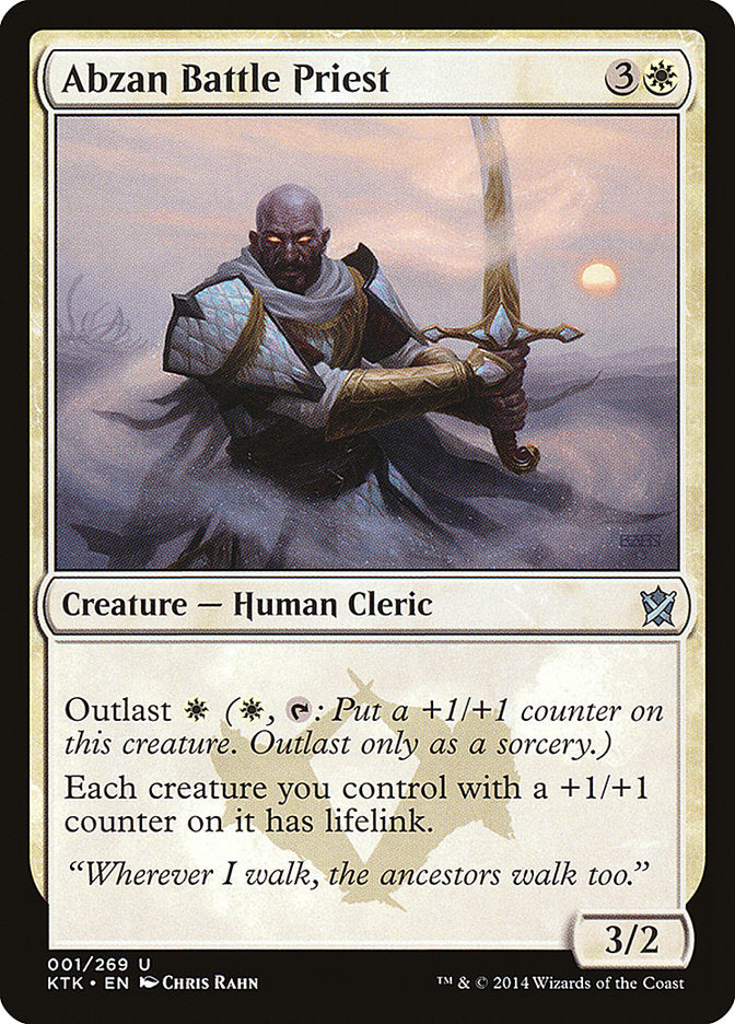 Abzan Battle Priest [Khans of Tarkir] | Nerdhalla Games