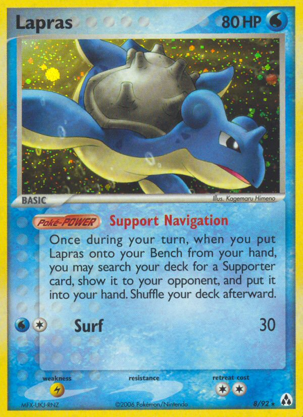 Lapras (8/92) [EX: Legend Maker] | Nerdhalla Games