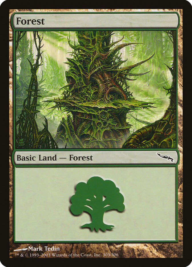 Forest (303) [Mirrodin] | Nerdhalla Games