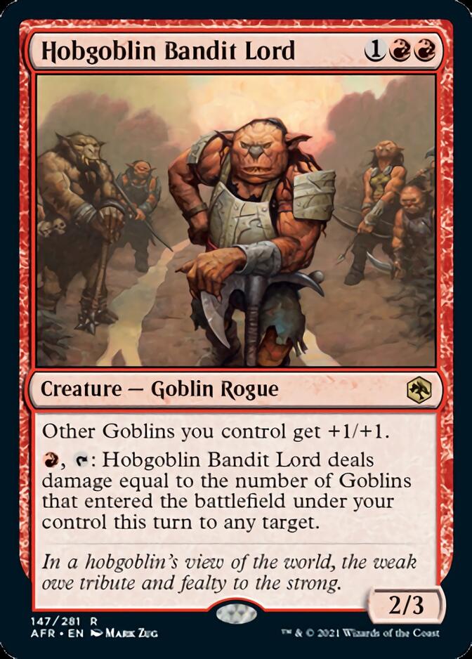 Hobgoblin Bandit Lord [Dungeons & Dragons: Adventures in the Forgotten Realms] | Nerdhalla Games