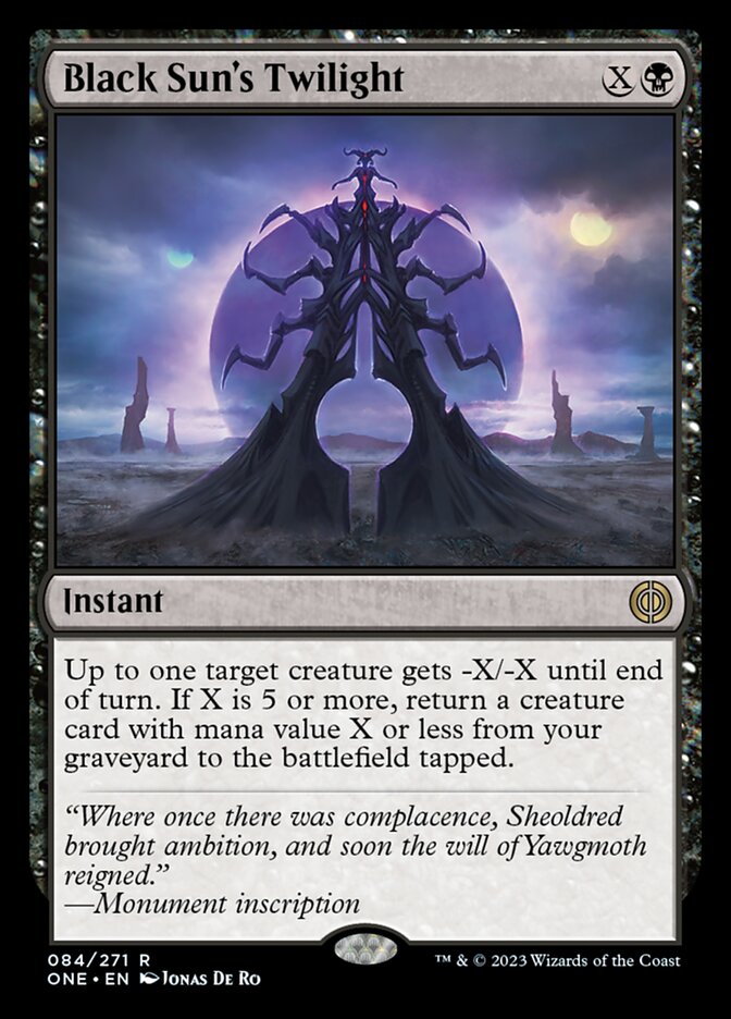 Black Sun's Twilight [Phyrexia: All Will Be One] | Nerdhalla Games