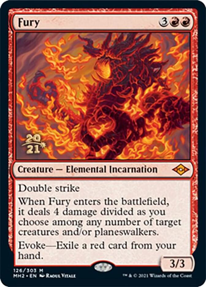 Fury [Modern Horizons 2 Prerelease Promos] | Nerdhalla Games