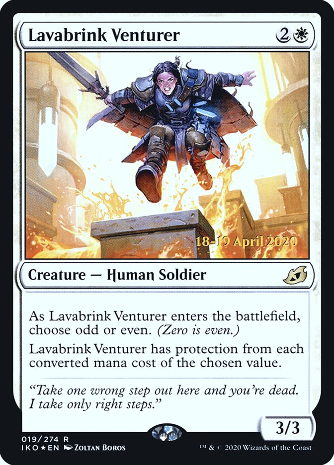 Lavabrink Venturer  [Ikoria: Lair of Behemoths Prerelease Promos] | Nerdhalla Games