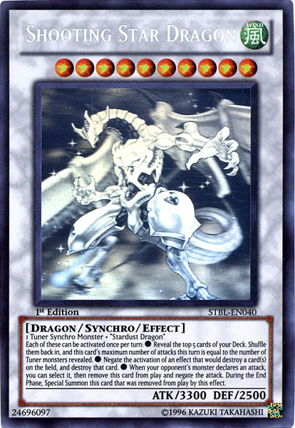 Shooting Star Dragon [STBL-EN040] Ultimate Rare | Nerdhalla Games