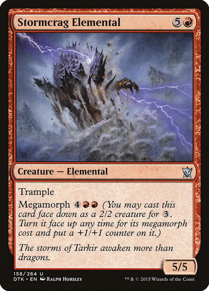 Stormcrag Elemental [Dragons of Tarkir] | Nerdhalla Games