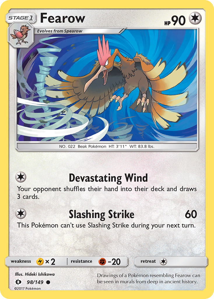 Fearow (98/149) [Sun & Moon: Base Set] | Nerdhalla Games