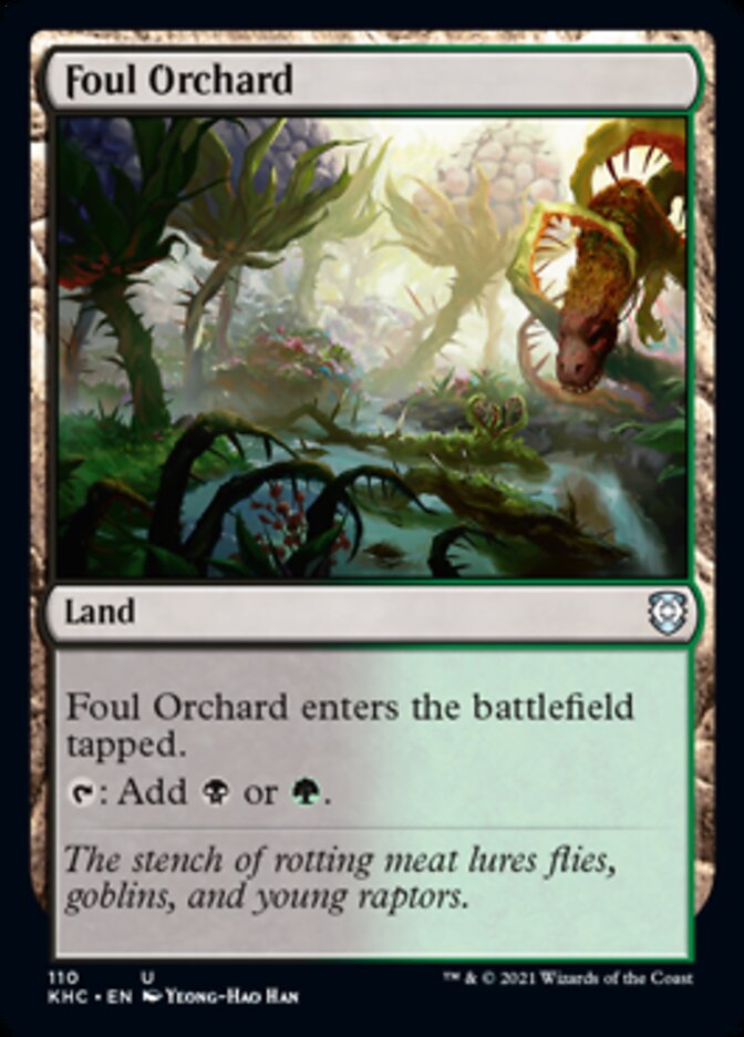 Foul Orchard [Kaldheim Commander] | Nerdhalla Games