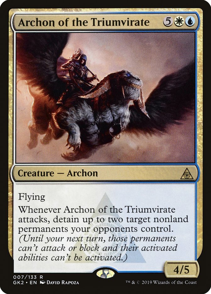 Archon of the Triumvirate [Ravnica Allegiance Guild Kit] | Nerdhalla Games