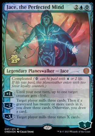 Jace, the Perfected Mind [Phyrexia: All Will Be One Prerelease Promos] | Nerdhalla Games