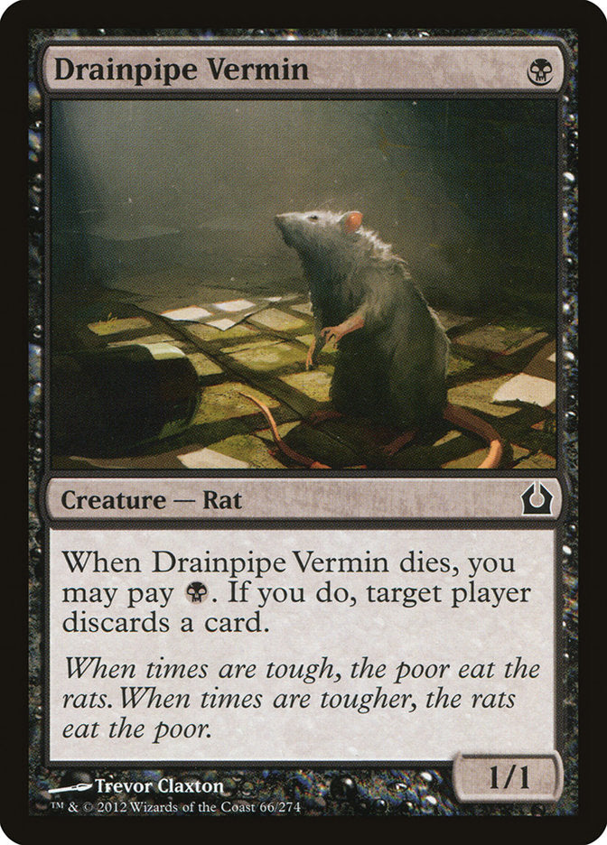 Drainpipe Vermin [Return to Ravnica] | Nerdhalla Games