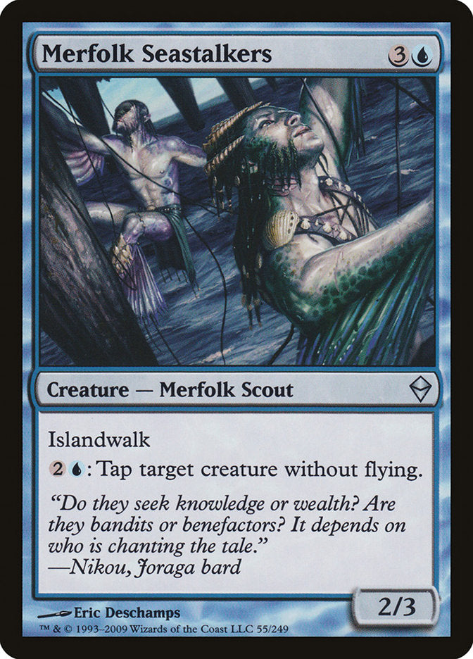 Merfolk Seastalkers [Zendikar] | Nerdhalla Games