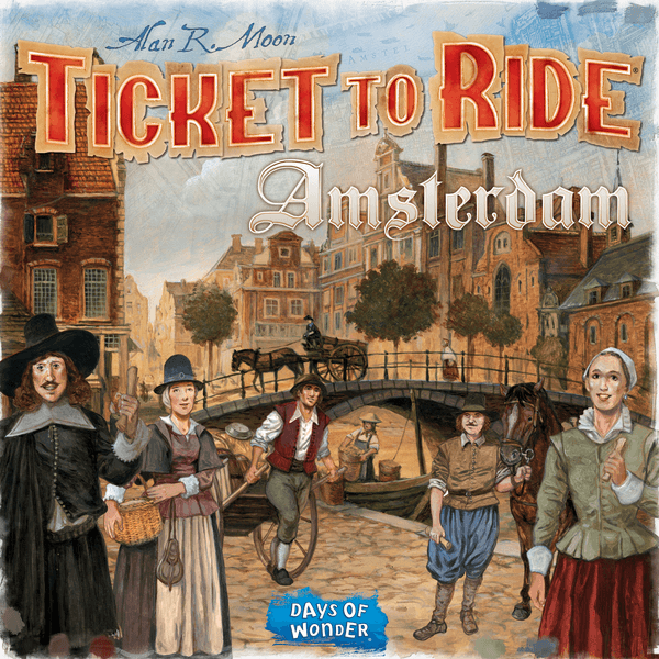 Ticket to Ride:  Amsterdam | Nerdhalla Games